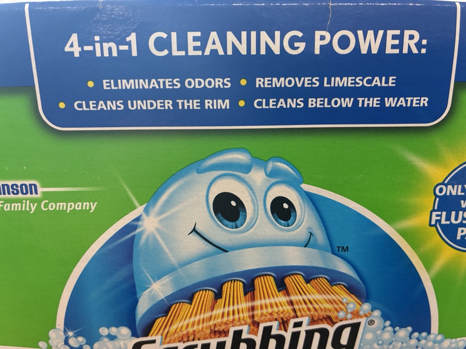 Scrubbing Bubbles Fresh Brush Starter Kit/Caddy 2 Toilet Cleaning Pads 4-in-1