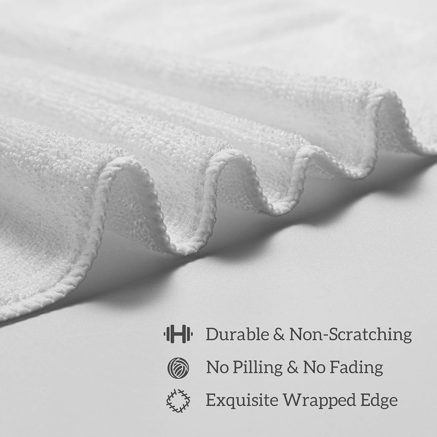 90 Pack 14×14 Microfiber Cleaning Cloths