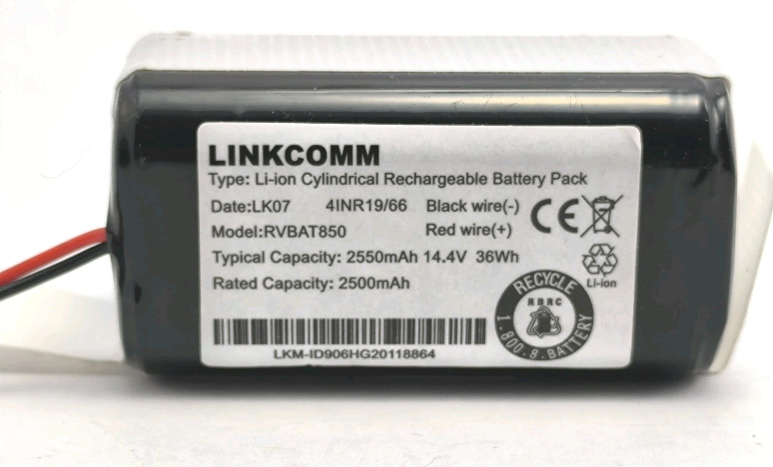 LINKCOMM Battery Replacement for Eufy RoboVac Robot Vacuum 11S, 12, 15C Max
