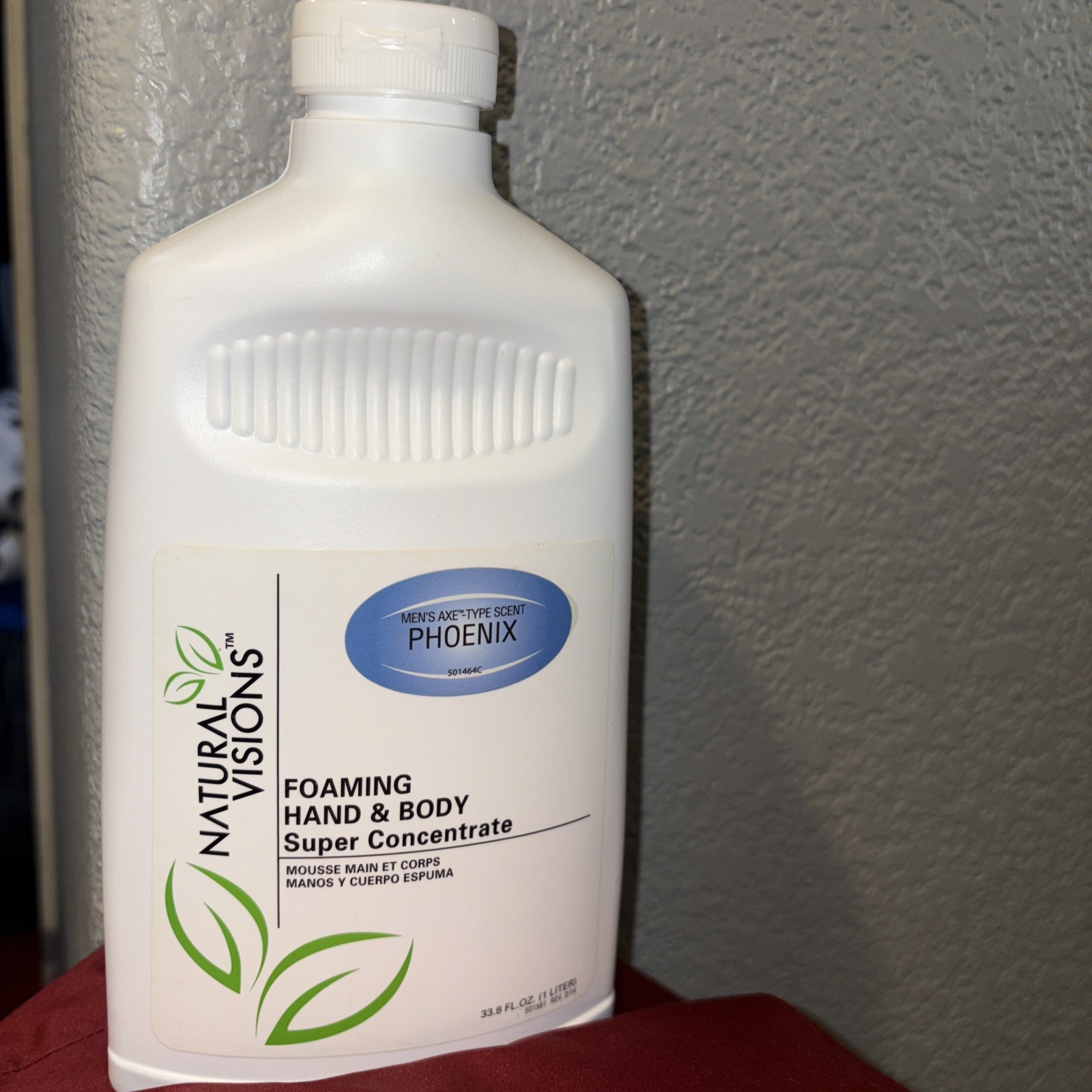 NATURAL VISIONS Hand /body Concentrated 1 Liter “AXE”like Phoenix SEALED