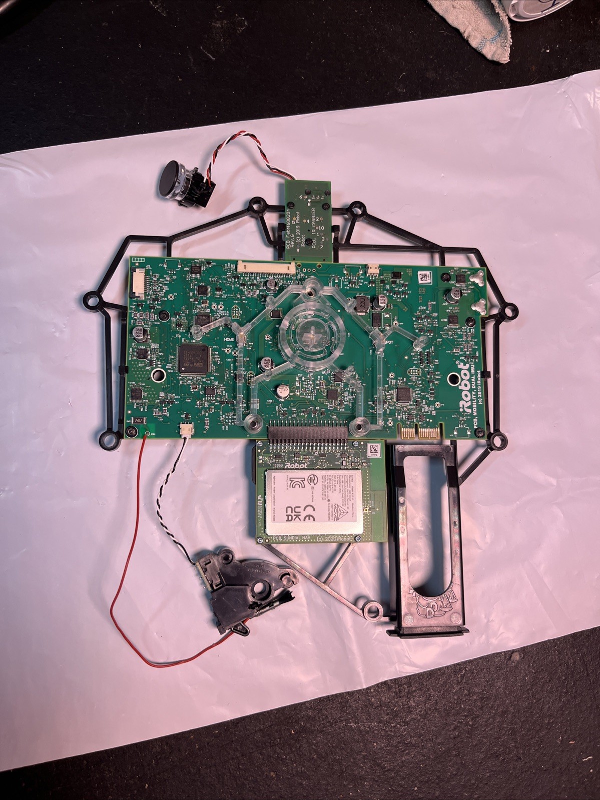 OEM 2019 Roomba i4 i4+ Motherboard PCB Board 2 Hrs 11 Min Use Reset Updated