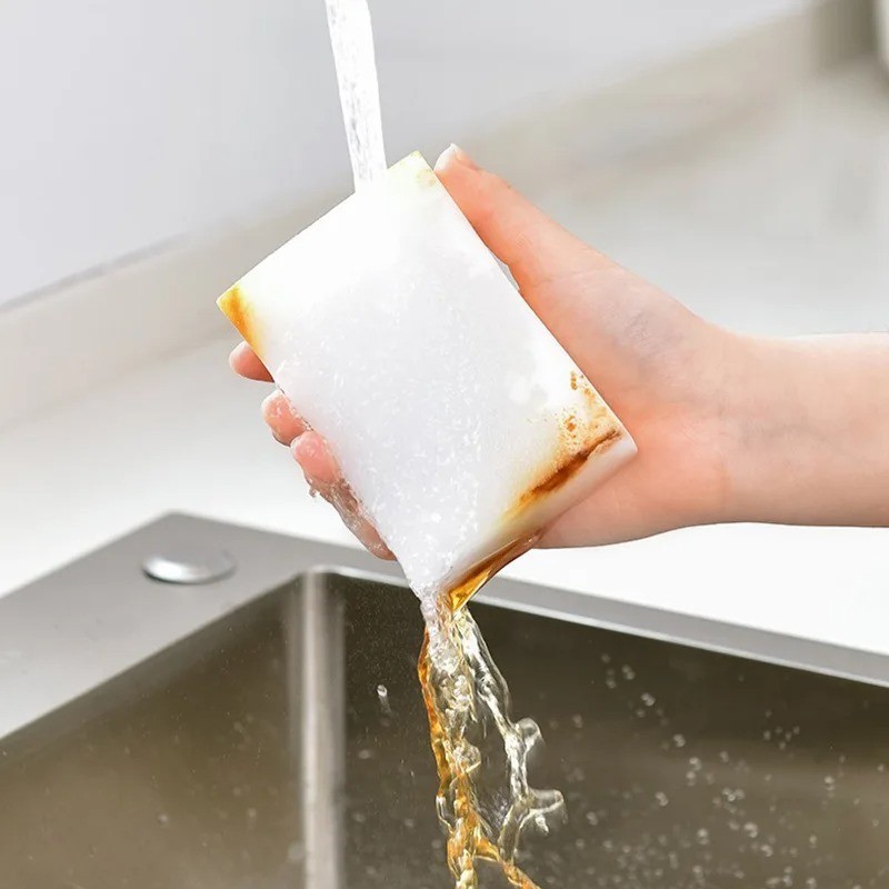 Lot 100pcs Magic Sponge Eraser Melamine Washing Thick Cleaning Foam Home Tool