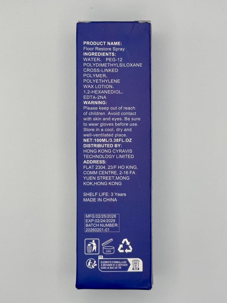 Clean Ultimate Floor Restorer & Polish – Revitalize And Shine Wood 100ml