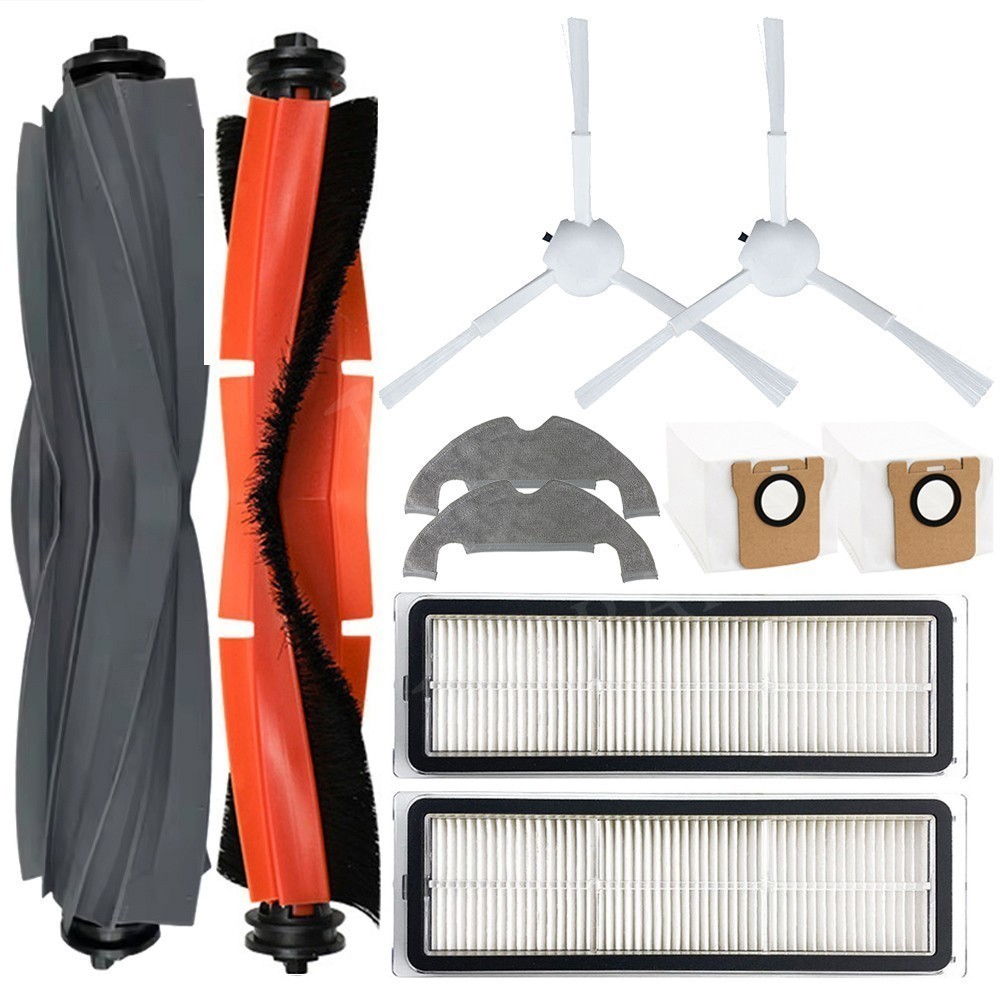 For Xiaomi Mi X10 D109GL Replacement Part Side Main Brushes Filter Mop Cloth NEW
