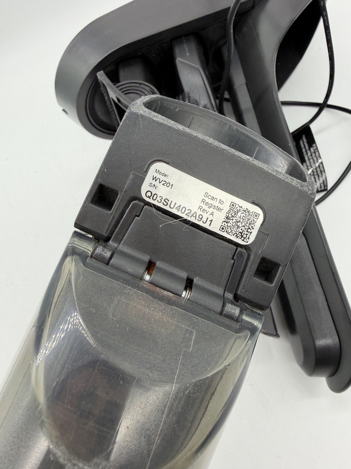 Shark WANDVAC Cordless Handheld Vacuum WV201 Wand Base All Accessories For Parts
