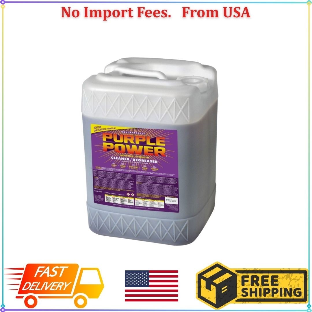 Purple Power Industrial Strength Cleaner and Degreaser, 5 Gallon