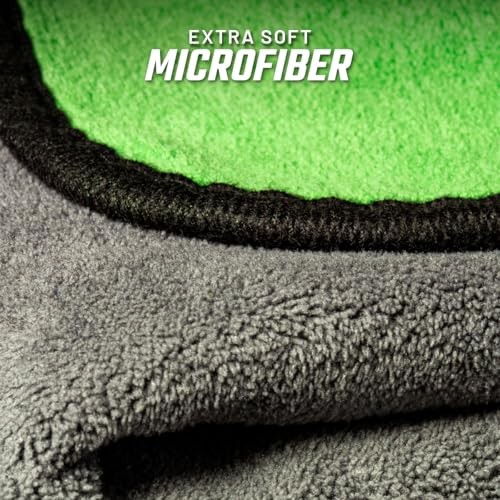 Microfiber Towel 16 x 16 Inch – Extra Soft, Dual-Sided, Scratch-Free Cleaning