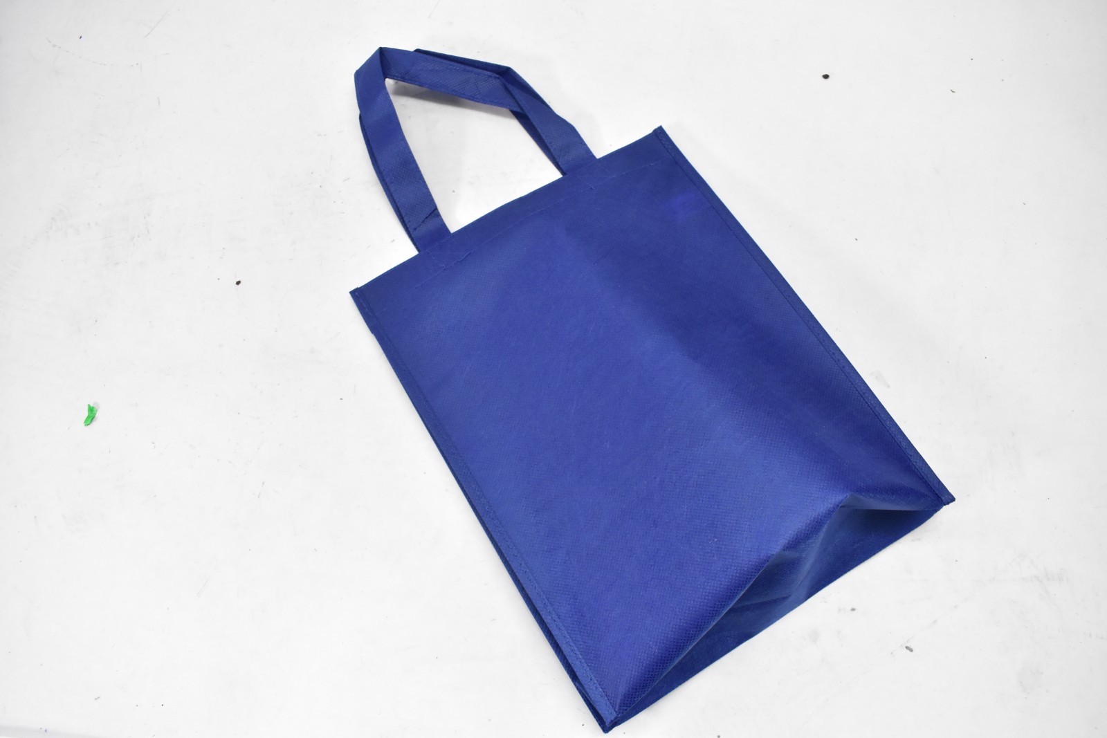 Lot of 9 Navy Blue Shopping Tote Bags Healthy Habits Branded Logo 10″ x 13″