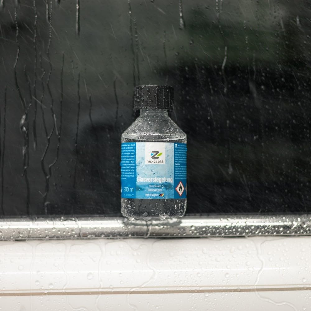 Glass Sealant Coating – 6.8 Oz – 20 Windshield Applications – 6 Months Water Rep