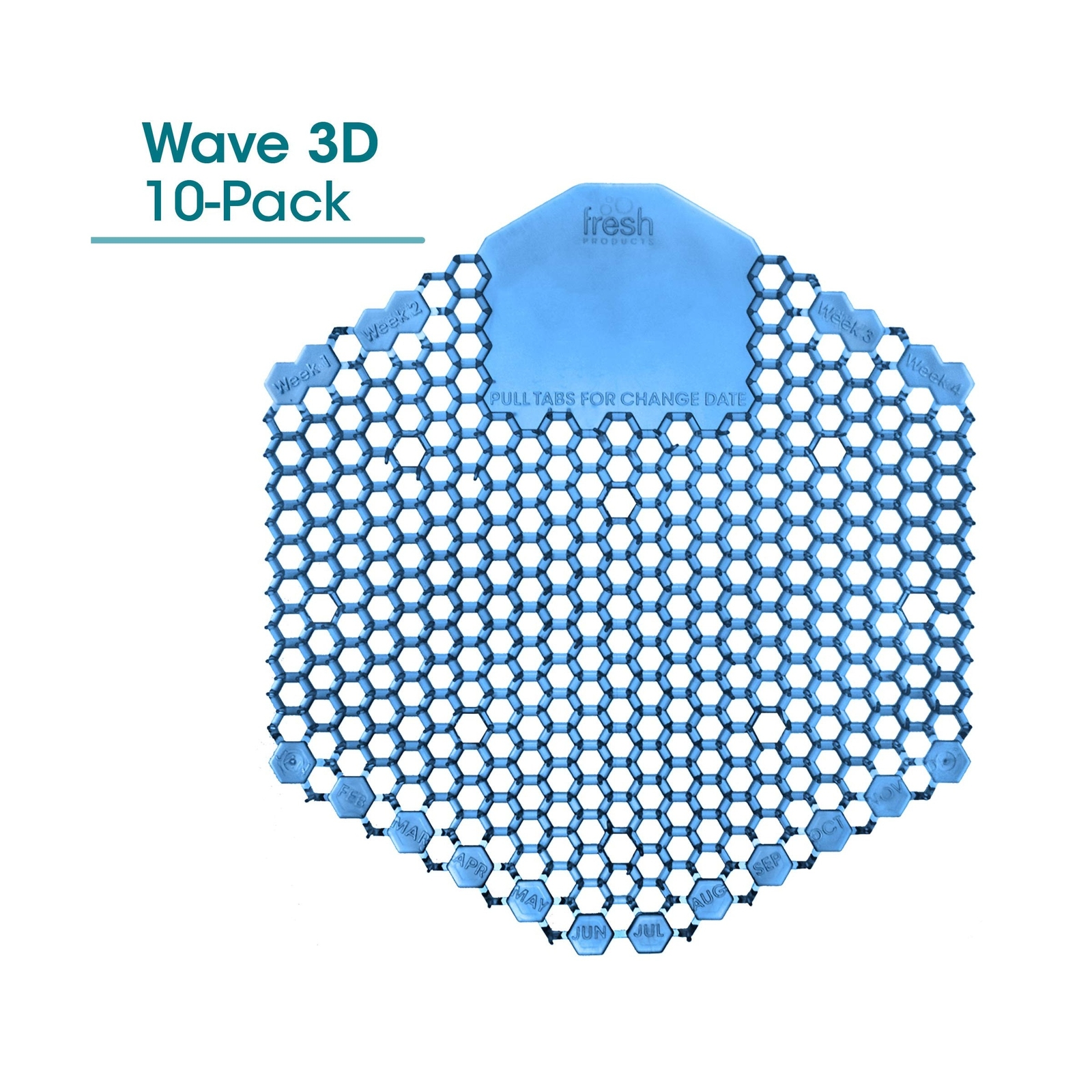 Fresh Products Wave 3D , Virtually eliminates urine splash , 30-Day Use, Easy…