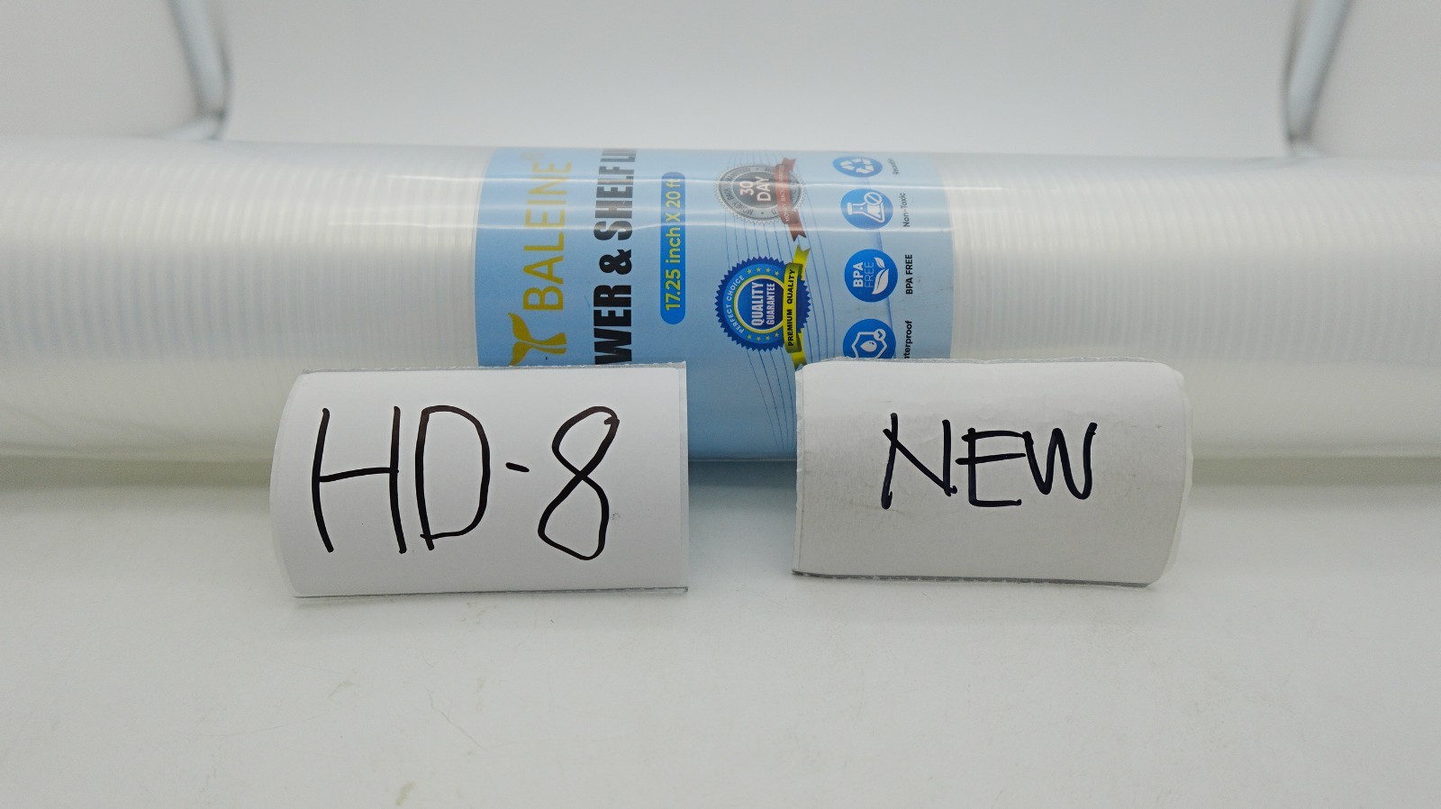 BALEINE Drawer & Shelf Liner 17.25″ x 20ft Non-Slip Cabinet Liner Roll