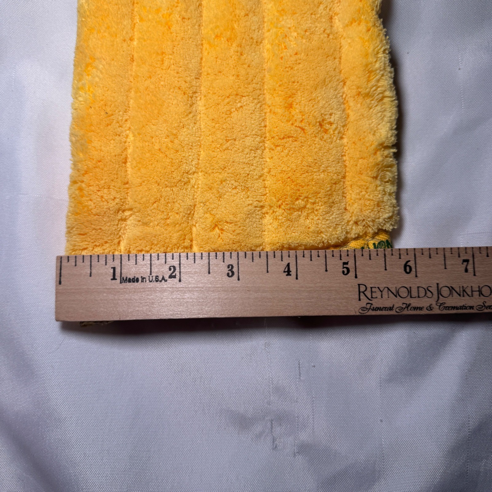 Norwex Floor Dry Superior Mop Pad 2 Pack Yellow Recycled Microfiber Cleaning