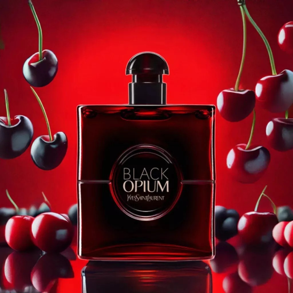 New EDP Women’s Sealed 90 ml Black OPIUM OVER RED 3 oz Spray US Shipping