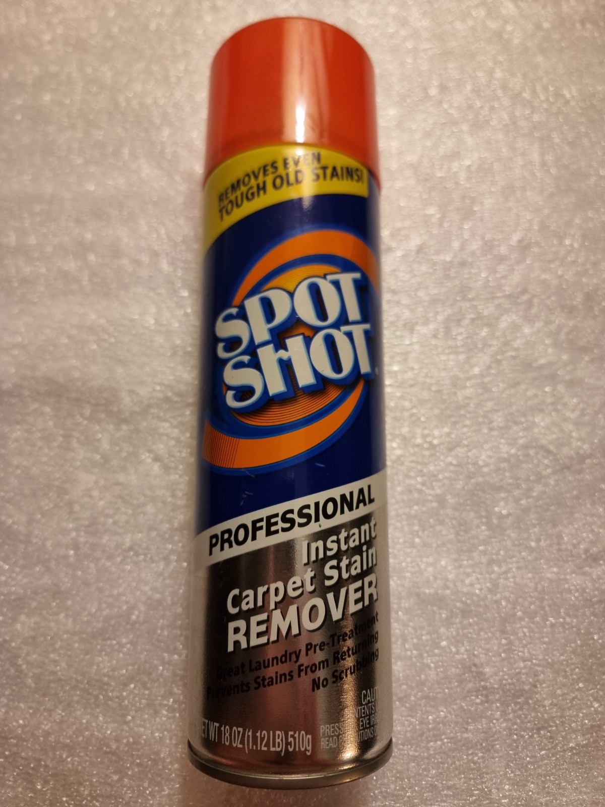 Spot Shot 18 oz Instant Carpet Stain Remover, Professional Cleaner, 1 Count, NEW