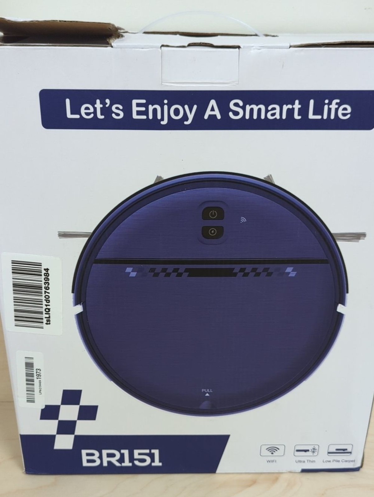 Robot Vacuum Mop Cleaner BR151 Blue