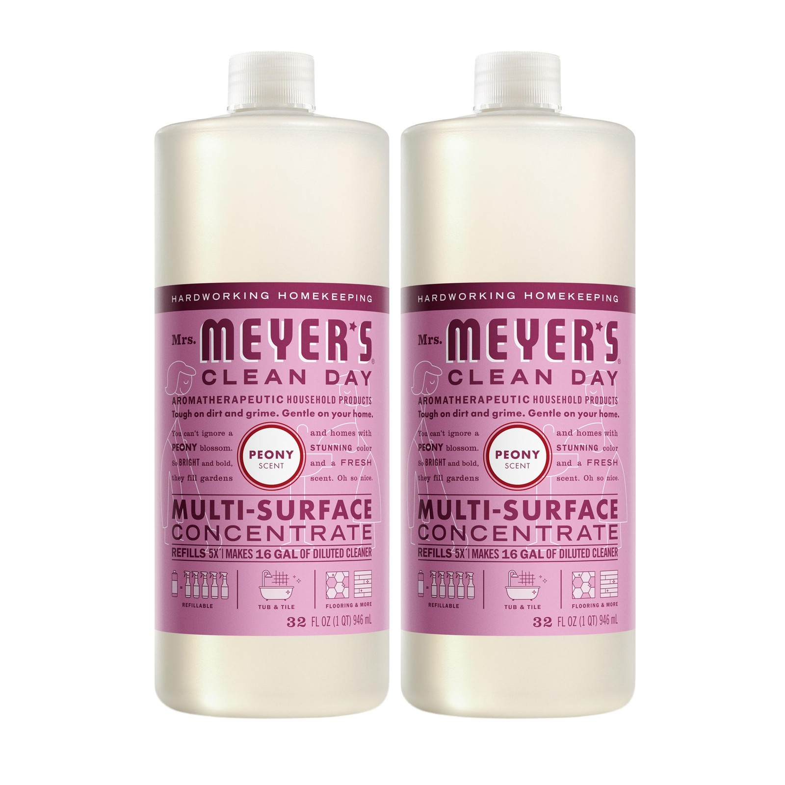 CLEAN DAY Multi-Surface Cleaner Concentrate, Use to Clean Floors, Tile, Count…