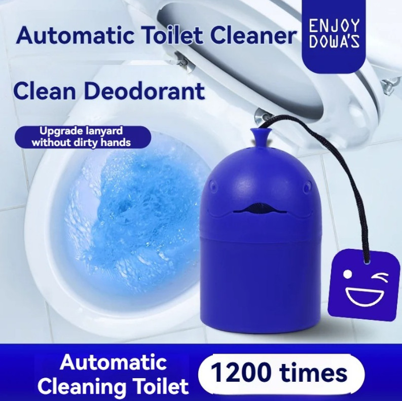 1pc Blue Whale Automatic Toilet Cleaner 150G Slow Release Fresh Gel – NEW