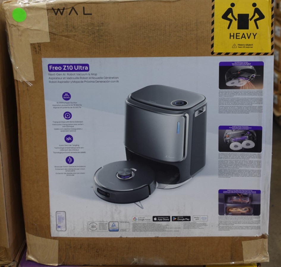 Narwal Freo Z10 Ultra Robot Vacuum & Mop Combo 18000Pa Self-Emptying