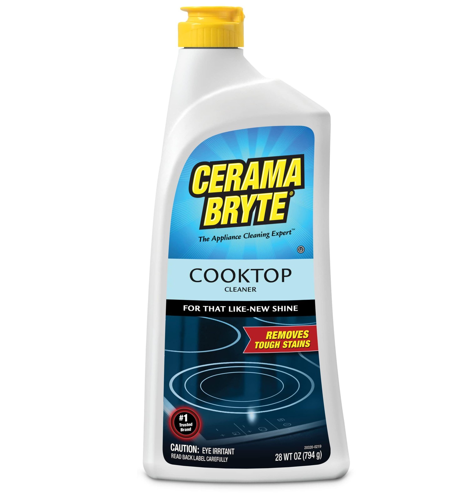 Removes Tough Stains Cooktop and Stove Top Cleaner for Glass – Ceramic Surfac…