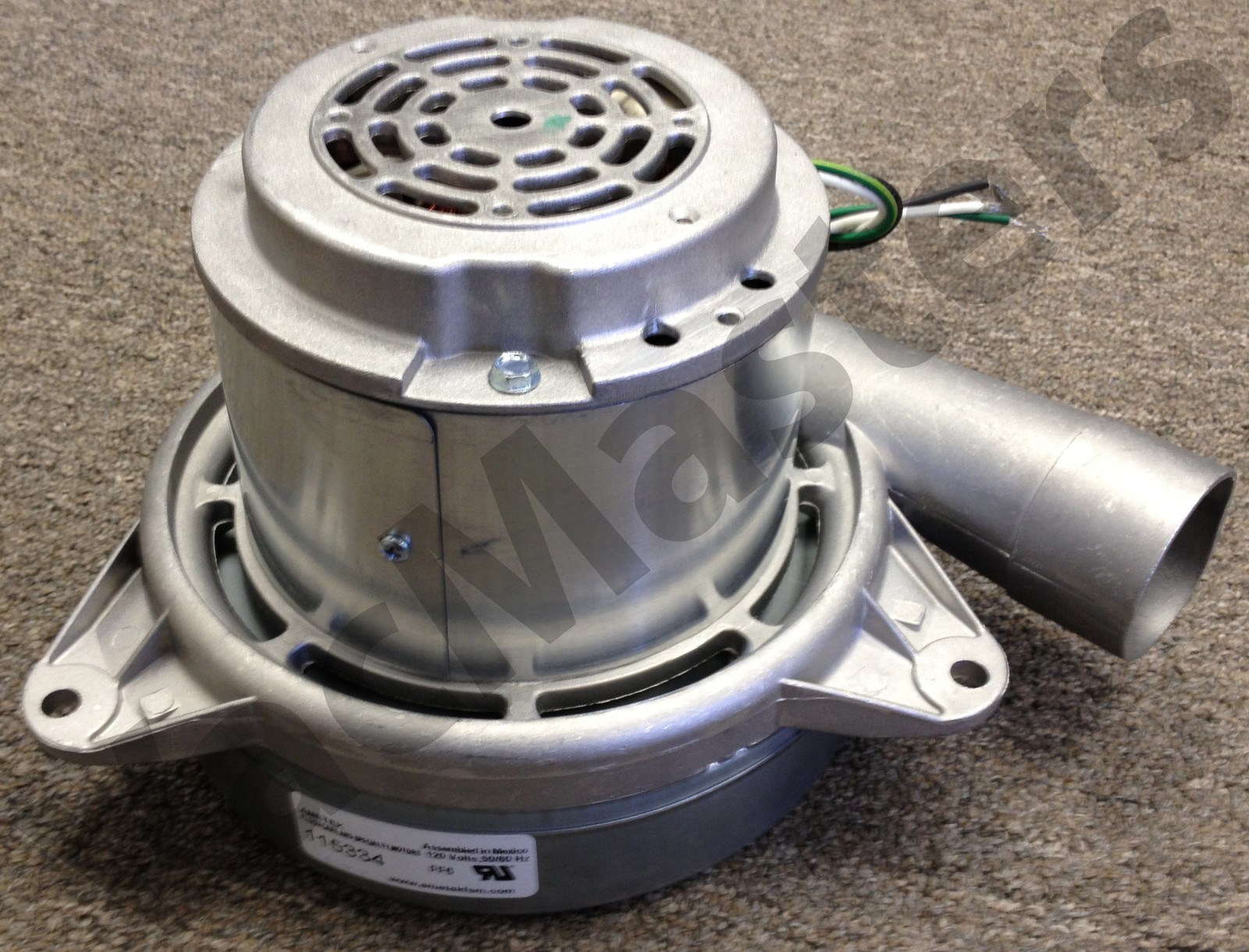 Ametek Lamb 115334 Central Vacuum 120 volt Motor, fits Vacuflo Beam MD Nutone
