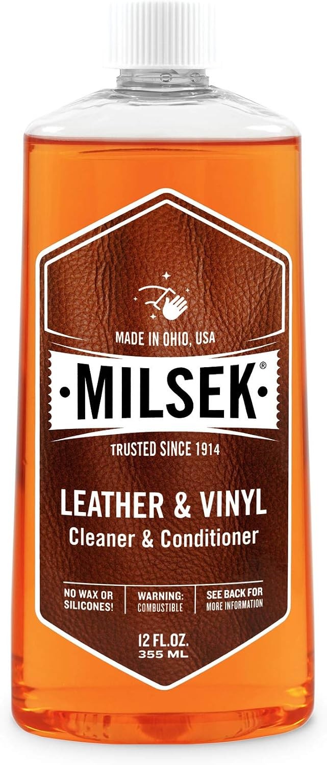 Leather & Vinyl Cleaner & Conditioner – Cleaning Supplies for Leather Home