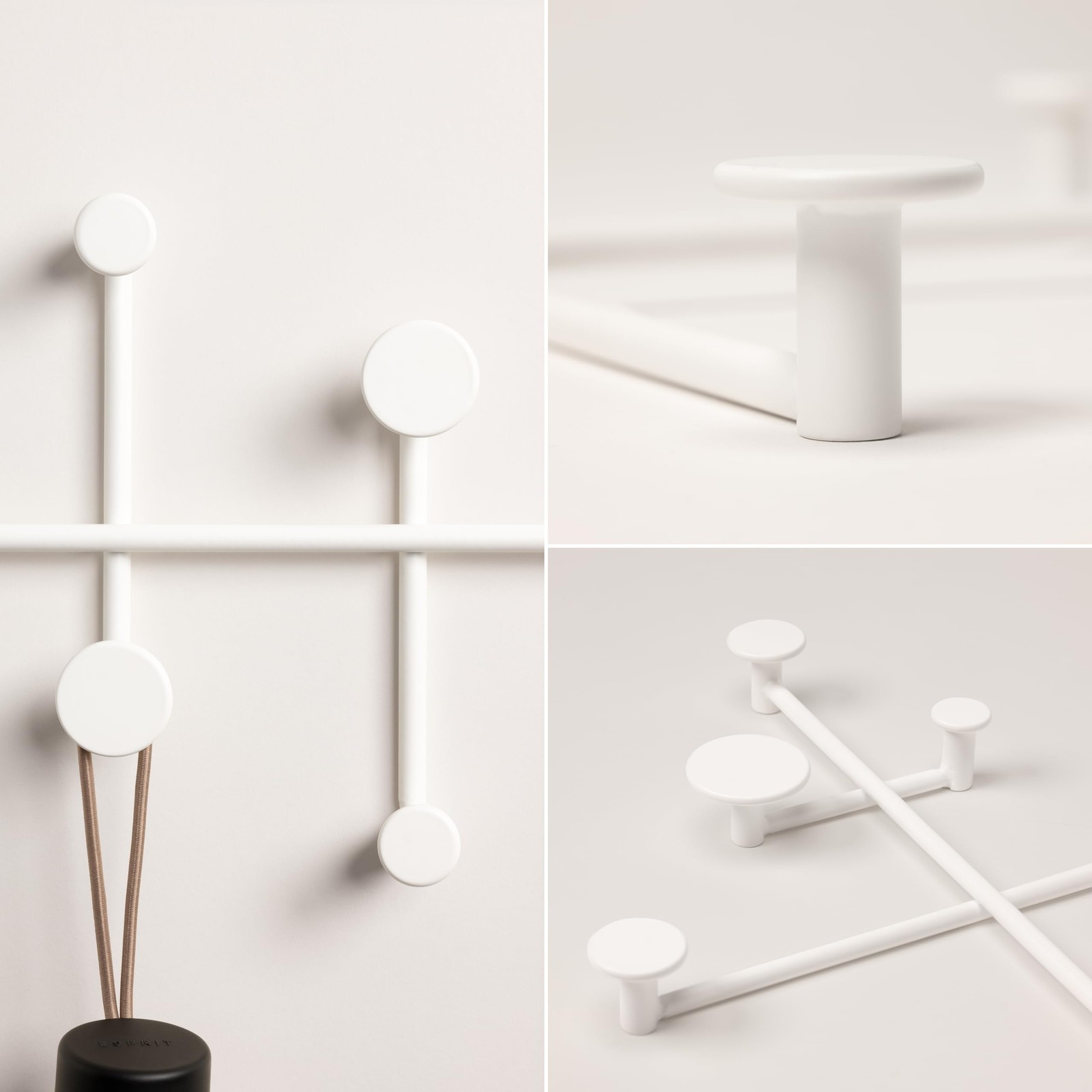 Kazai. ‘Sval’ Wall Wardrobe | Minimalist Coat Hook Design from Berlin | Moder…