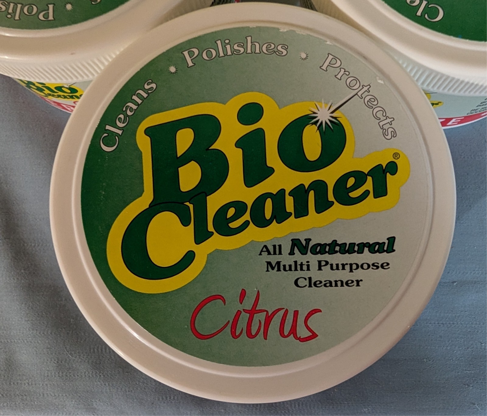 3 Rare Bio Cleaner Clay Multi-Purpose Cleaner 17.5 oz Super Size Citrus scent