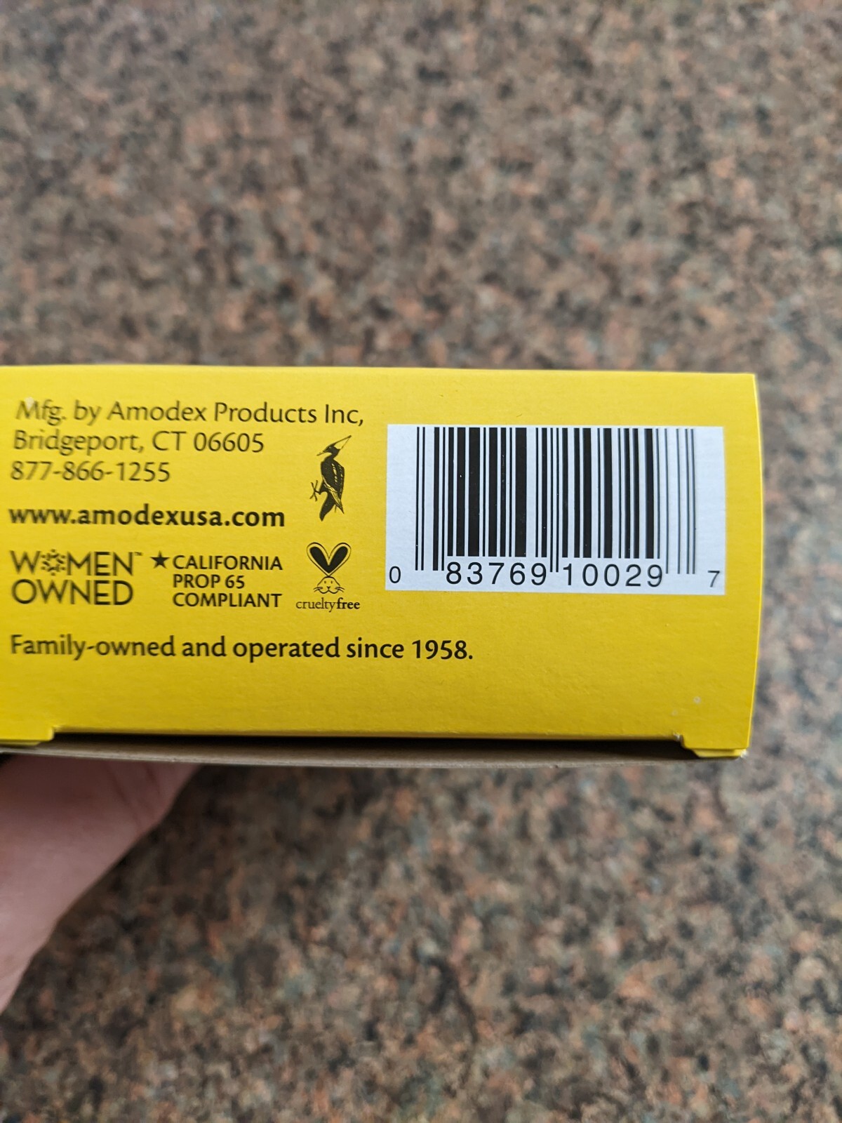 Amodex Stain Swipes – Skin, Fabric and Surface Cleaner – 10 Wipes – Sealed