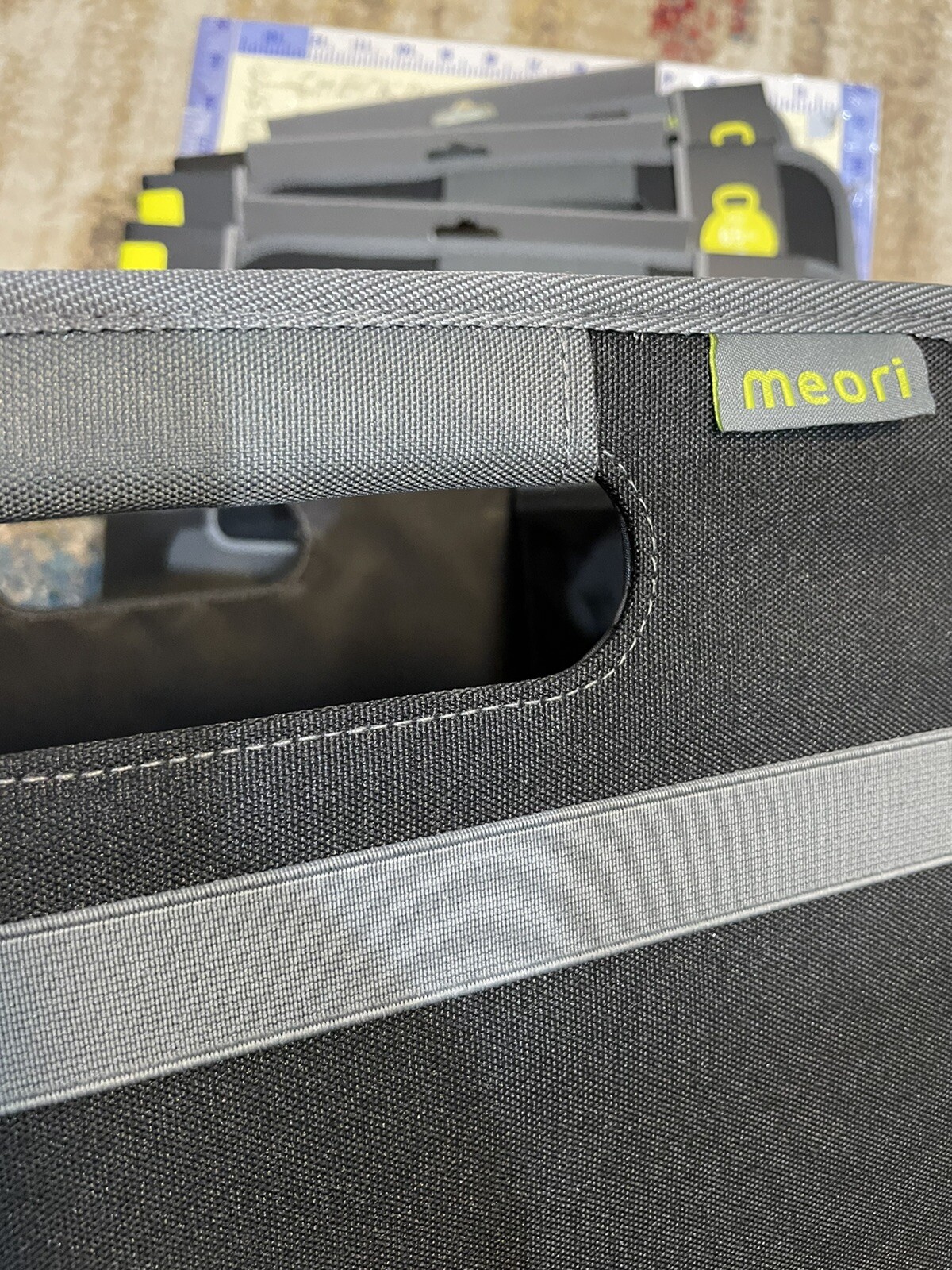 5X Meori Small Folderable Box (A1000025) Holds 65lbs 4gal/15L Organizer