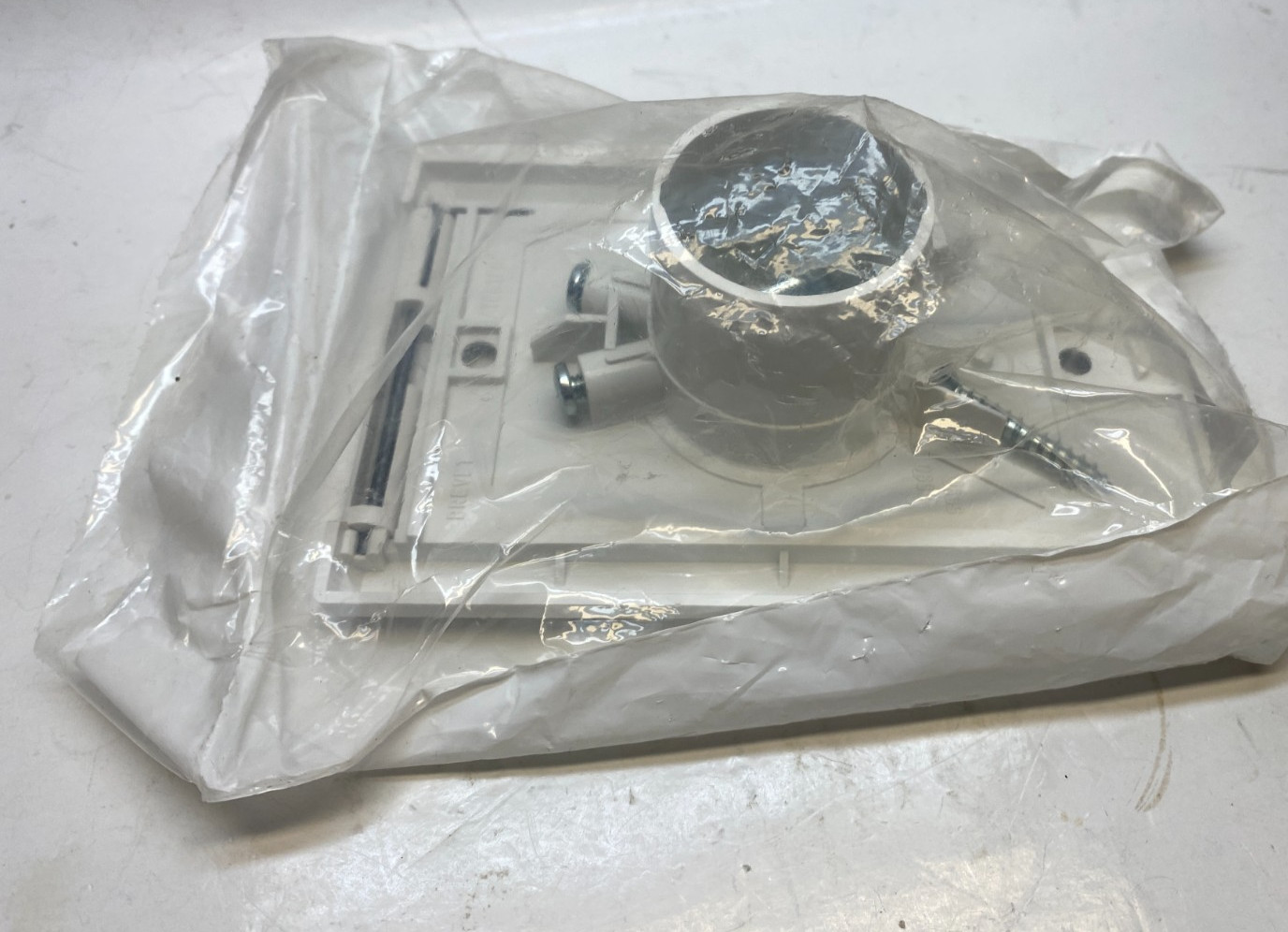 Central Vac Inlet Valve & Cover (White) – VacuValve – Full Door – Free Shipping
