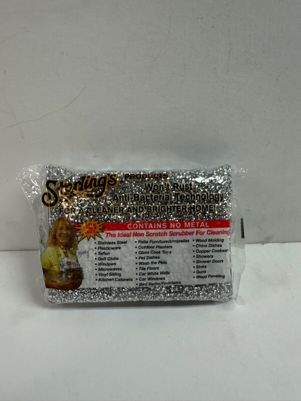 Sterling’s Sponge 10 Pack – Non-scratch, Anti-Bacterial Sponge – Made in Israel