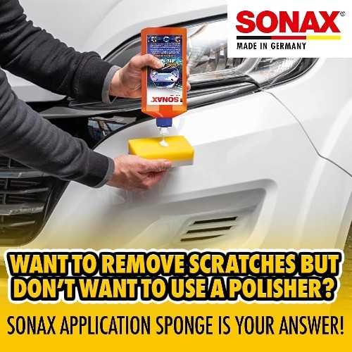 Application Sponge | Dual-Sided Detailing Applicator for Wax, Sealant, Polish &