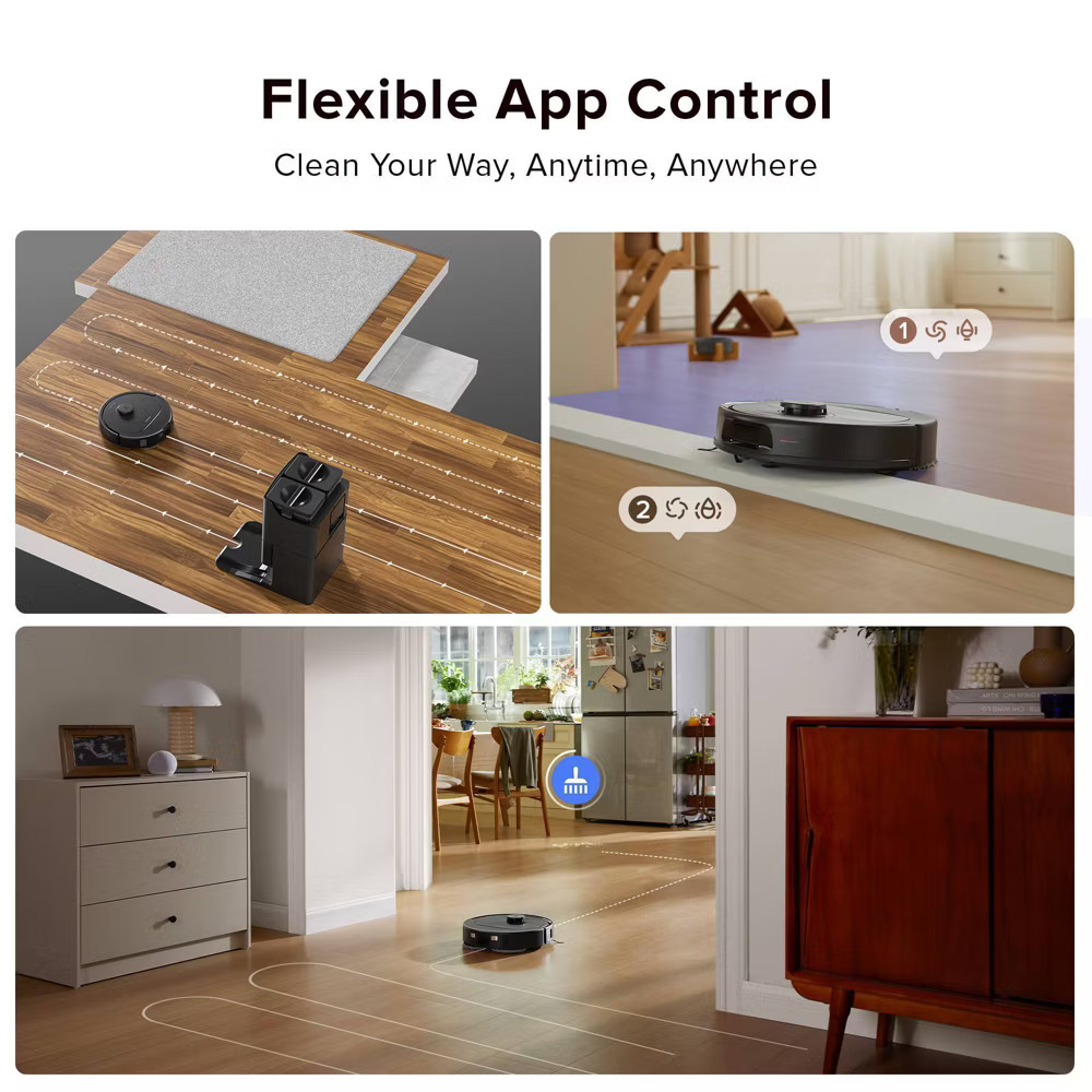 Roborock QR 598 Robot Vacuum and Mop with 8000 Pa Suction Auto