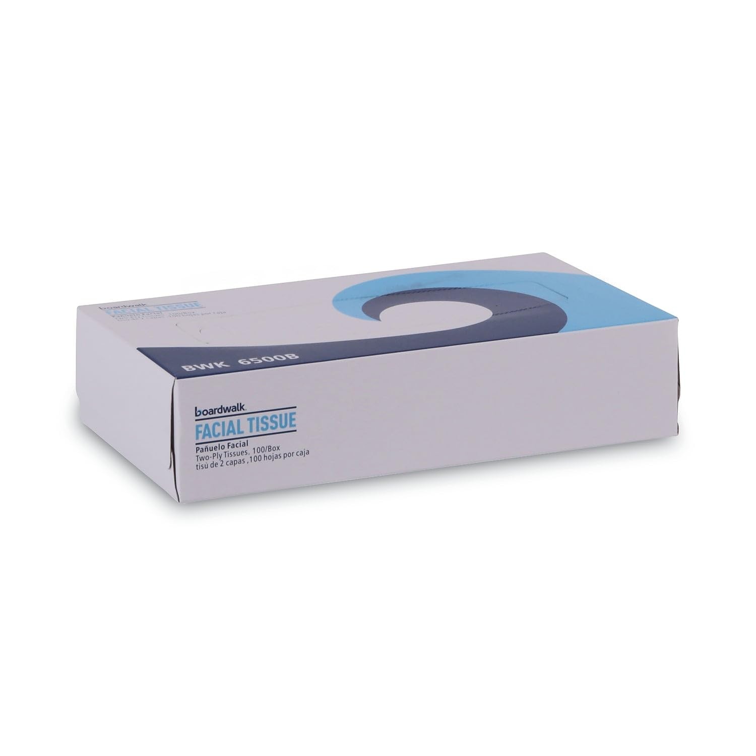 Boardwalk BWK6500 Facial Tissue Flat Box 100 Sheets (Case of 30 Boxes)