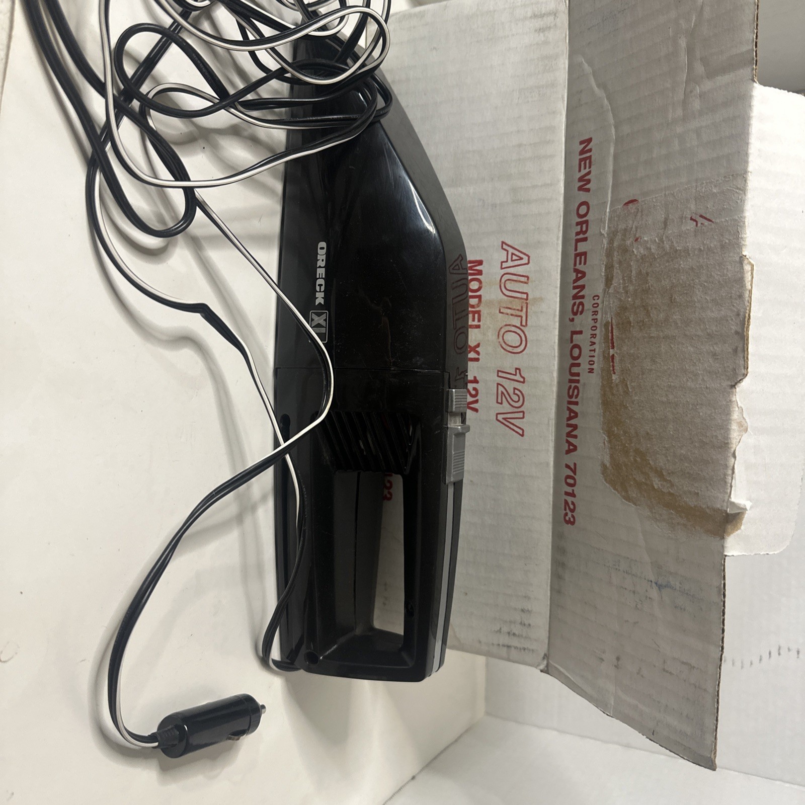 VTG ORECK XL 12V HANDHELD AUTO Vacuum Cleaner w/ 17.5 Ft. Power Cord NIB