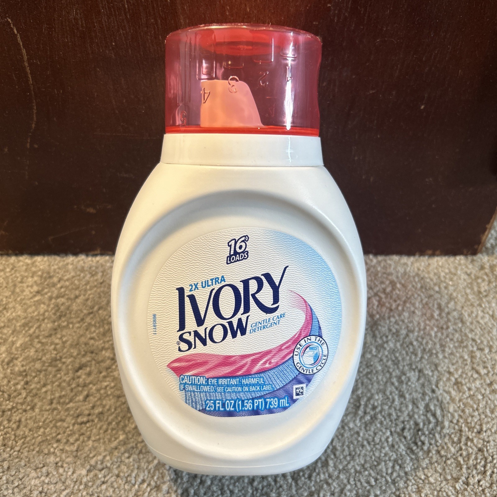 READ DESC Ivory Snow 2X Ultra Gentle Care Liquid Laundry Detergent 25oz 16 Loads