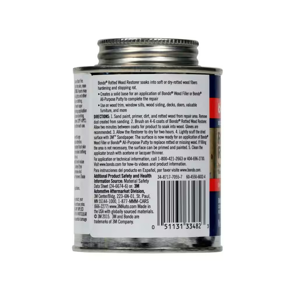 8 Fl. Oz. Rotted Wood Restorer
