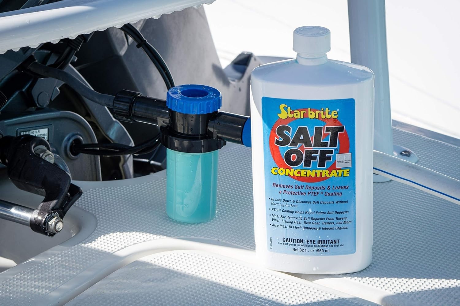 Comprehensive 32 OZ Salt Off Concentrate Kit for Marine Maintenance & Protection
