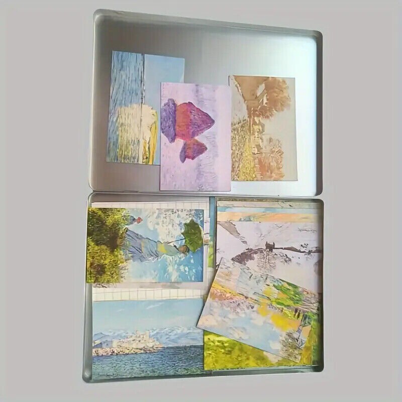 1x Metal Storage Box – A4/A6 Size, Multi-Purpose Office Documents Organizer Chic