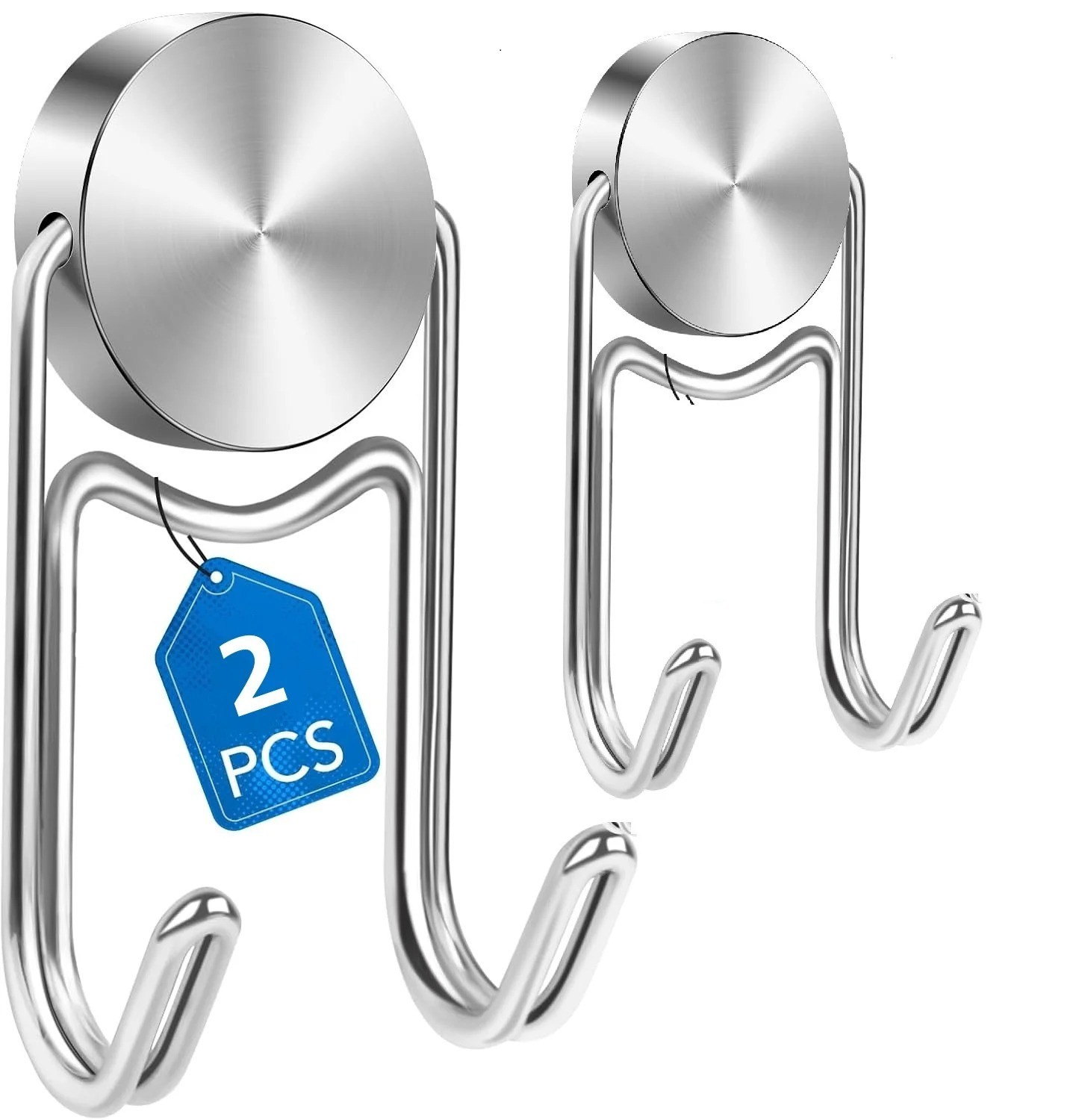 4 Pack 50LB Magnetic Hooks, Strong Cabin Ship Essentials Hook Heavy Duty Refrige
