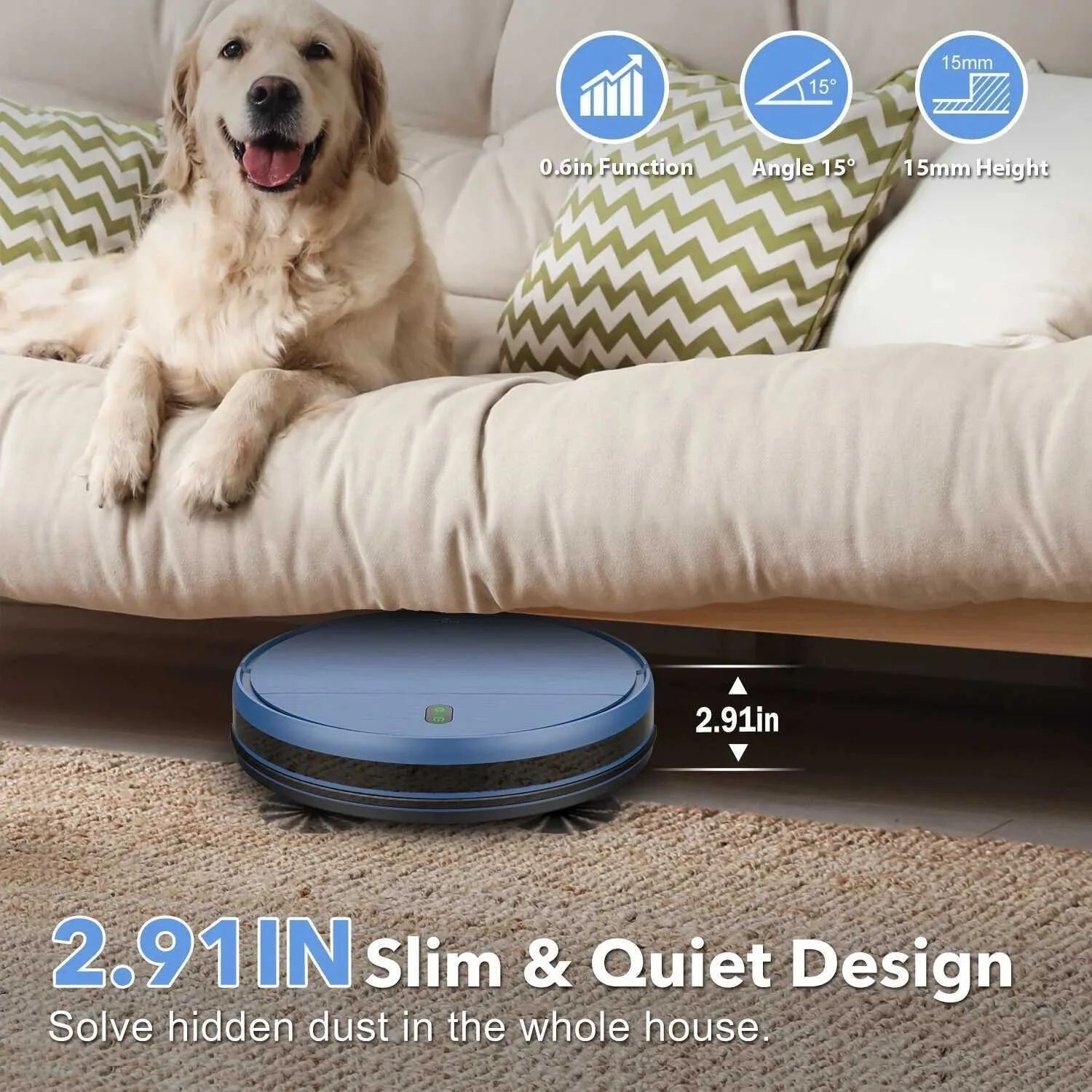 BR151 VACUUM ROBOT HOUSEHOLD ROBOTIC CLEANER SMART SELF CHEARGING PET MOP WIFI