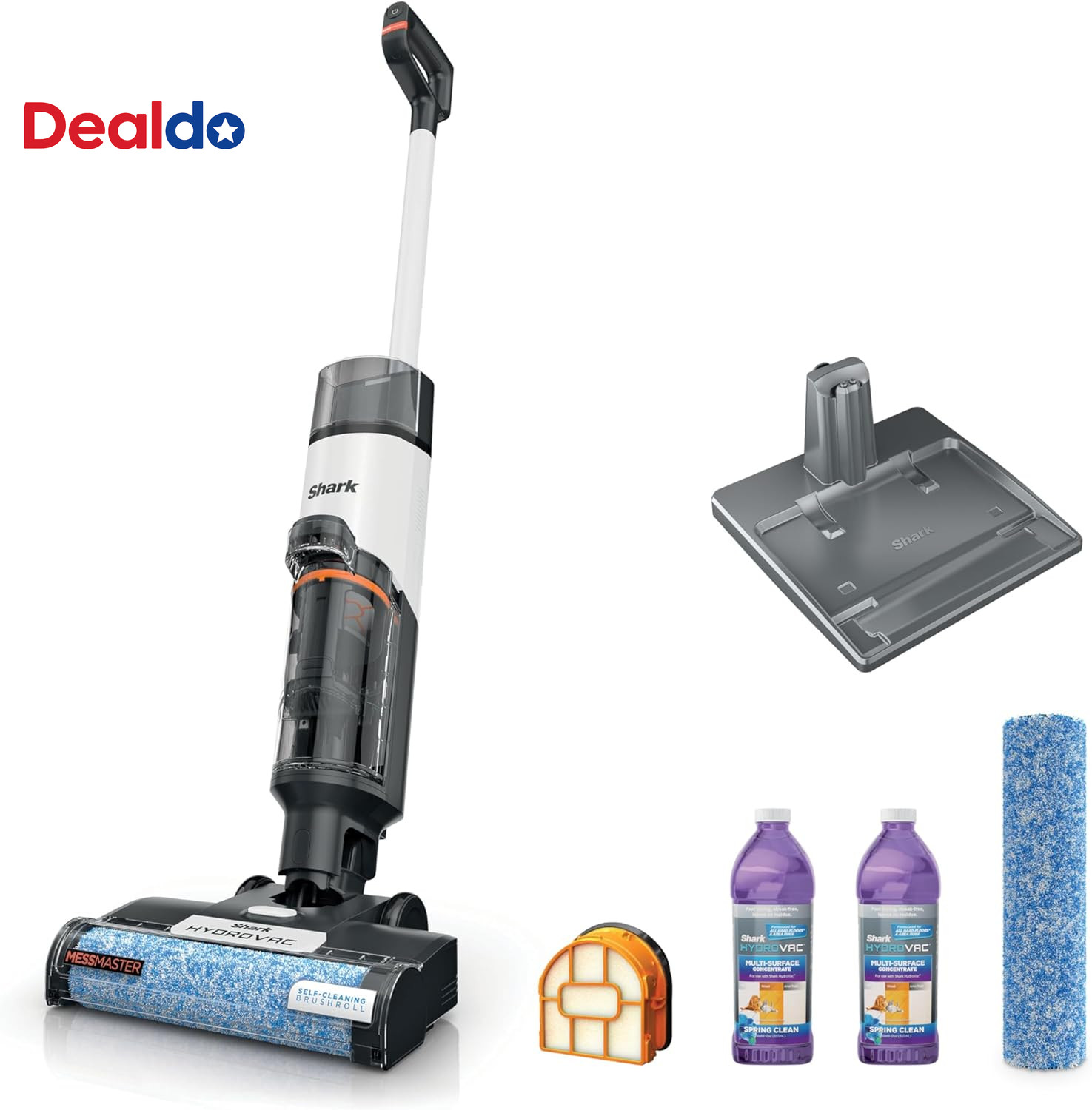 | Wet Dry Vacuum Cleaner | Vacuum and Mop Combo | Hydrovac Messmaster | 3-In-1 S