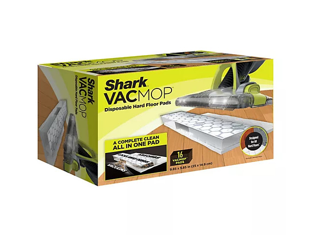 New Shark VACMOP Disposable Hard Floor Pads – 16 Count