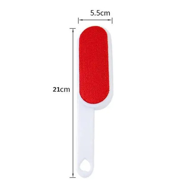 Self-Cleaning Two-Sided Lint Remover Brush for Pet Hair Sofa Carpet Clothes