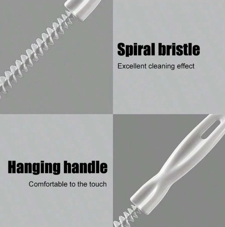 Flexible Pipe Dredging Brush Drain Cleaner for Sink, Hair and Clog Removal