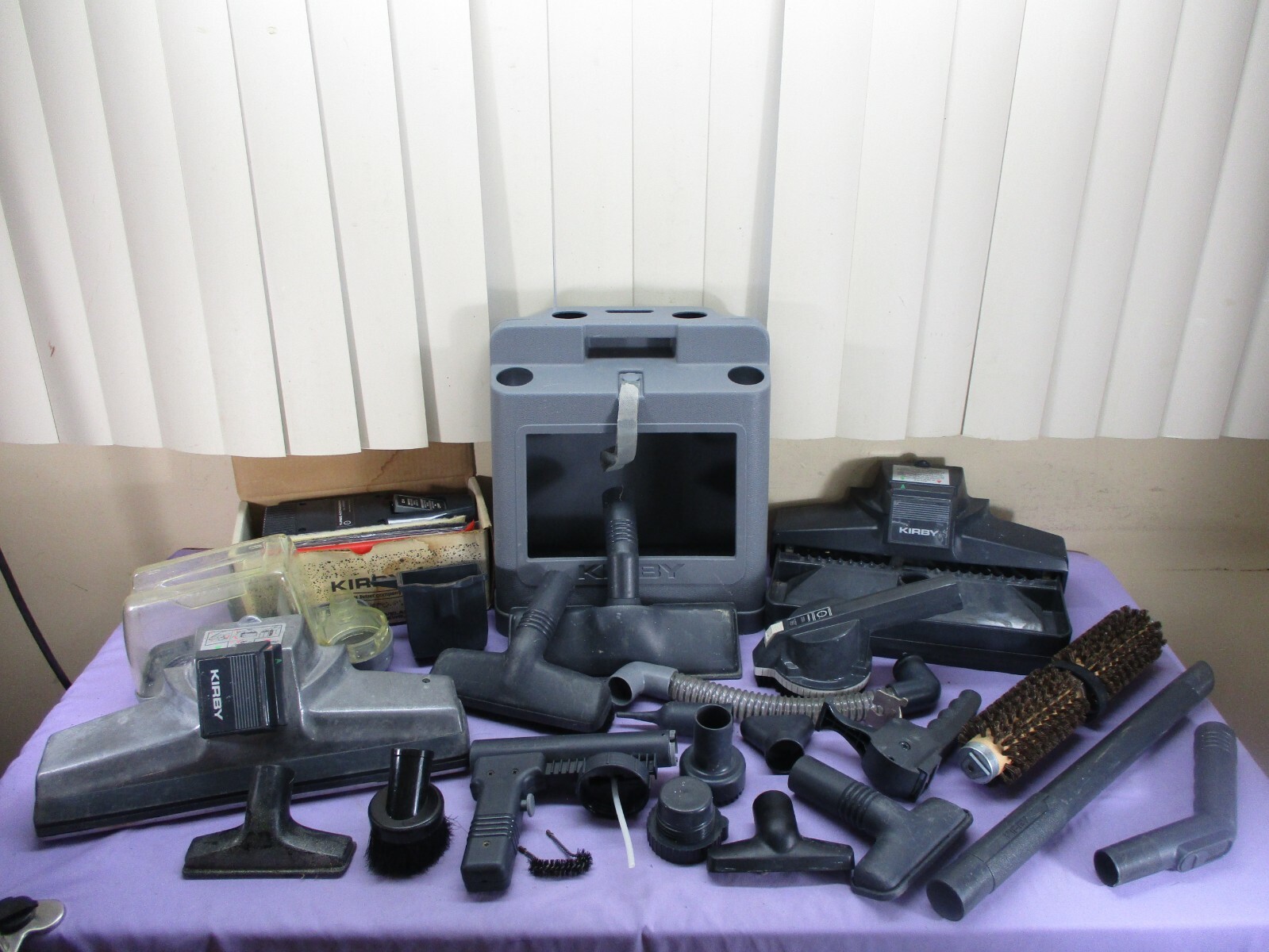 25 Pc Kirby G Series Vacuum Cleaner & Shampoo Cleaner w/ Huge Lot of Attachments