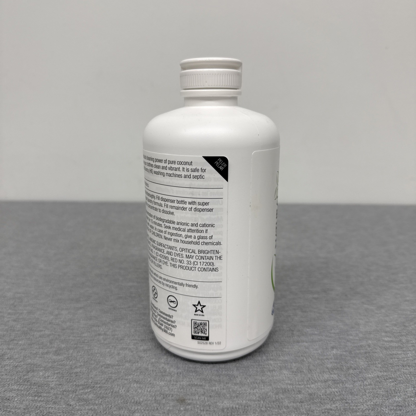 Natural Visions Laundry Soap Super Concentrated HE 33.8 Oz