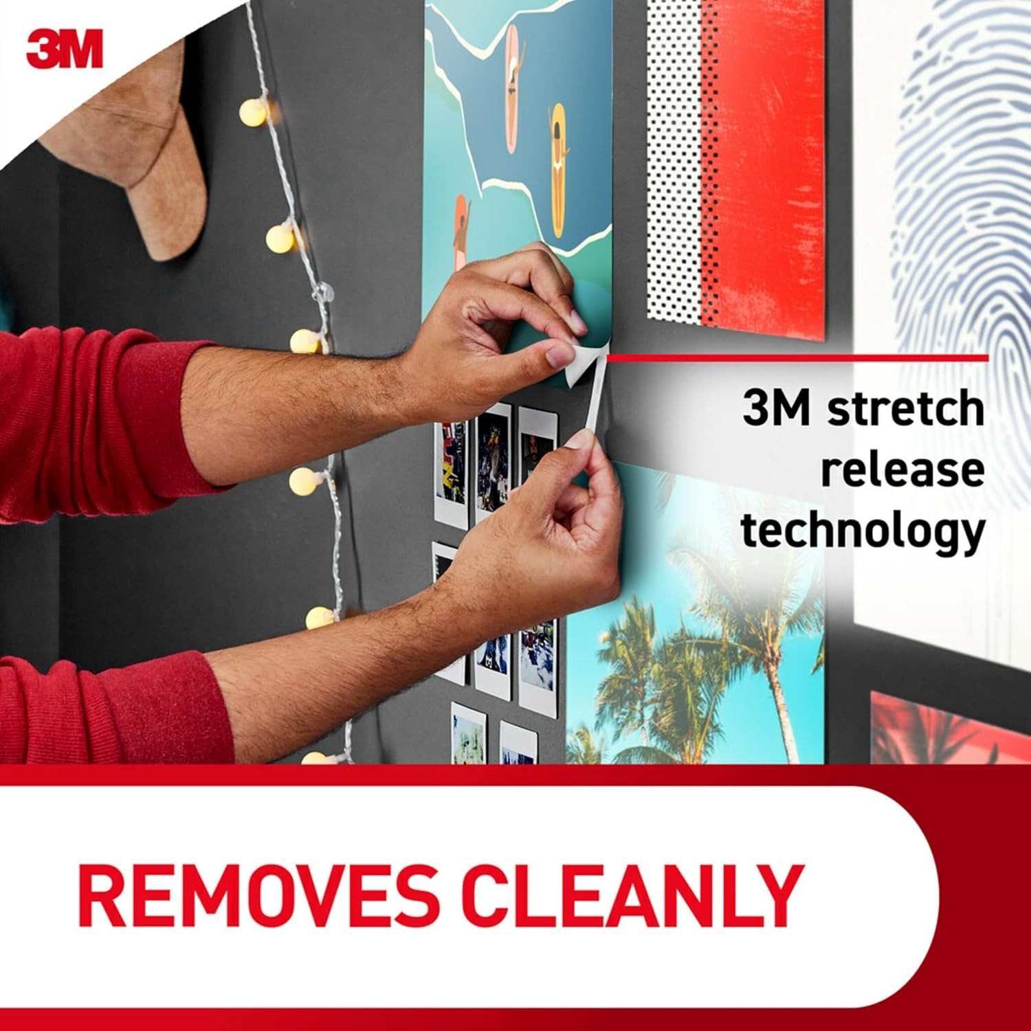 Command Poster Strips 256 Damage Free No Tools White Adhesive Great
