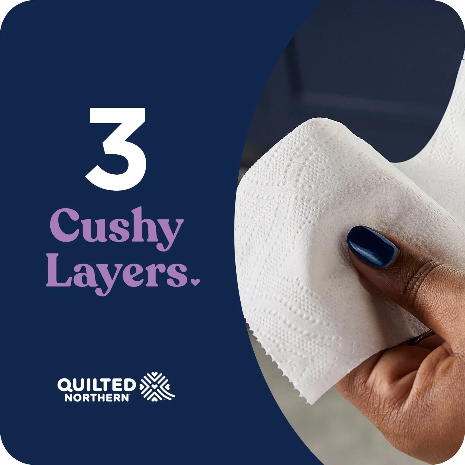 Quilted Northern Ultra Plush 3-Ply Toilet Paper, 24 Mega Rolls, 255 Sheets Per R