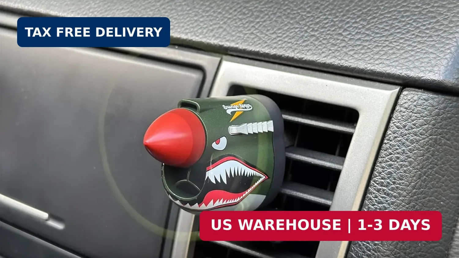 P-40 Warhawk Car Air Freshener Vent Clip Mens Car Interior Accessory
